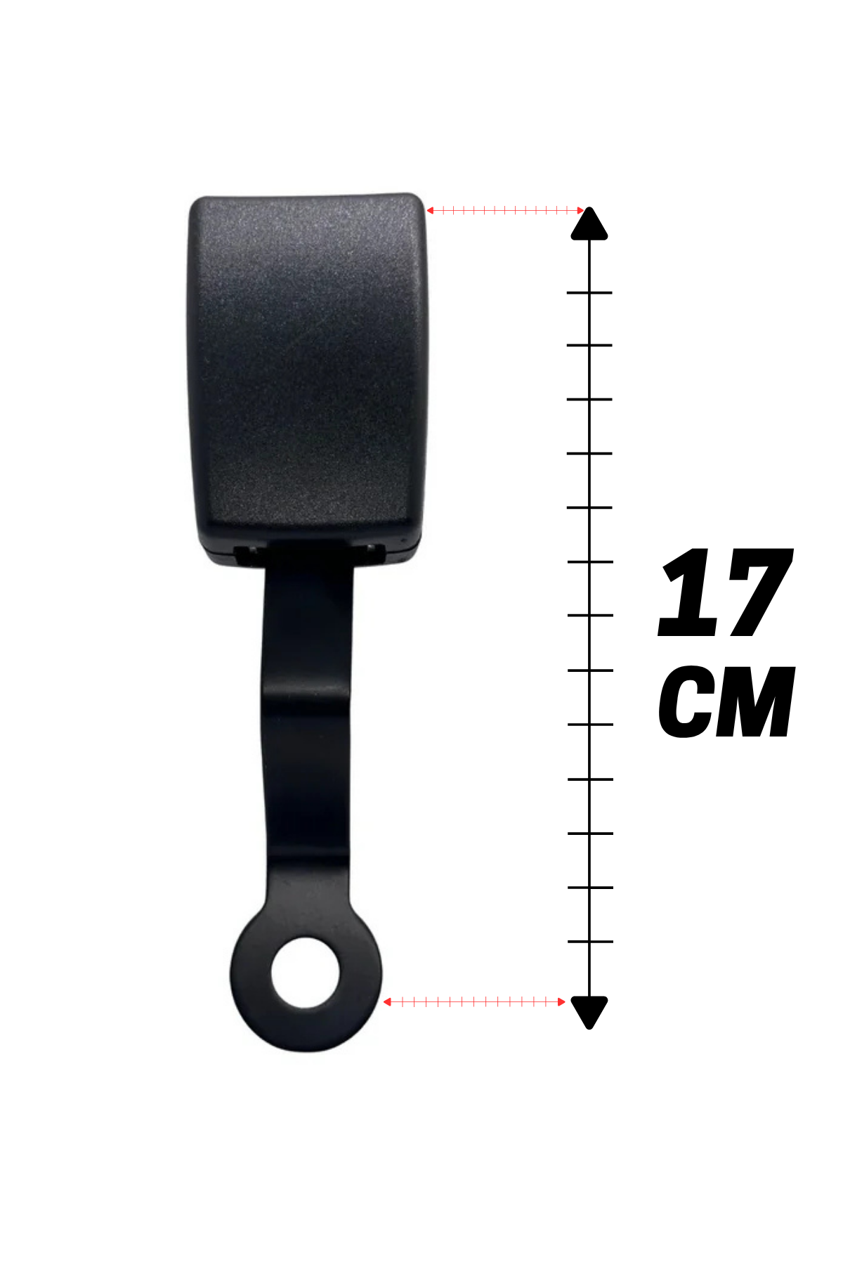 Emniyet Kemeri Kilit Mekanizması Bükümlü Tip Emniyet Kemeri Tokası 10 Cm - Görsel 6