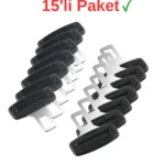 Tüm Araçlara Uyumlu Metal Emniyet Kemeri Tokası