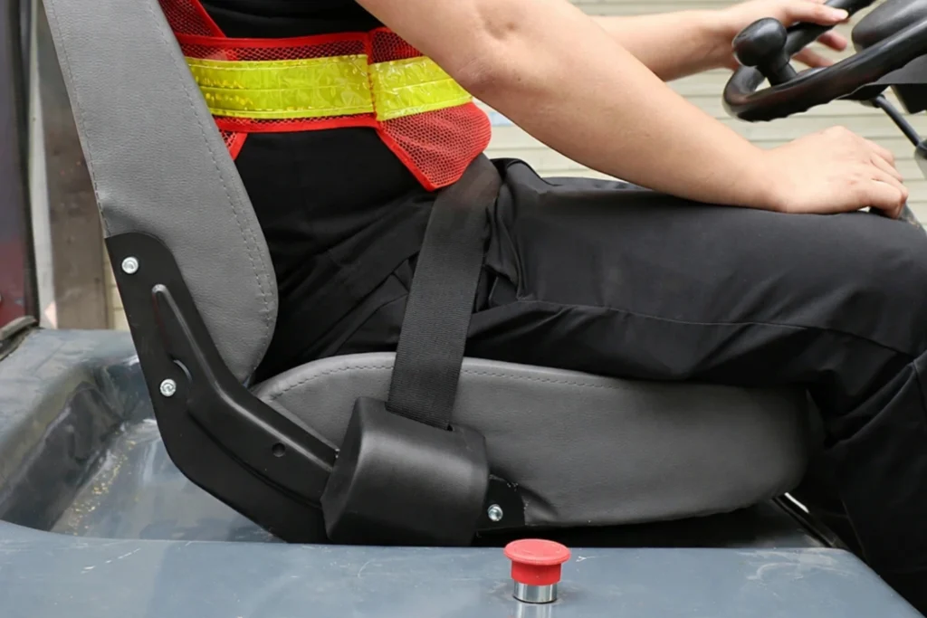 2 nokta forklift emniyet kemeri